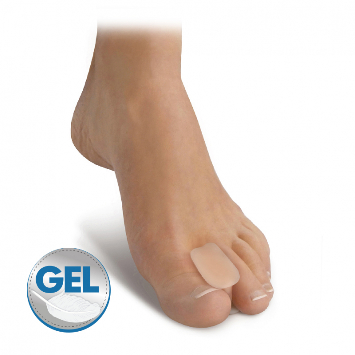 Gel flat toe spreader