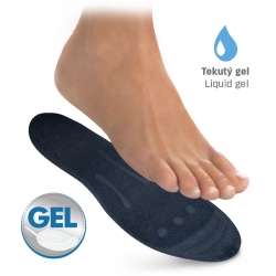 Gel massage insoles