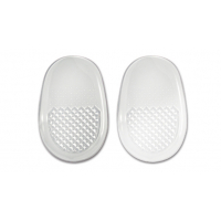 Self-adhesive gel heel cushiones