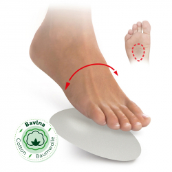Tip-toes with metatarsal pads − cotton