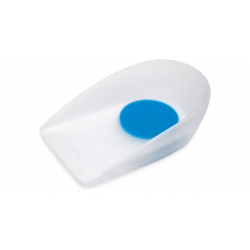 Gel heel pads with heel cup