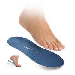 Orthopedic insoles for lengthwise arch