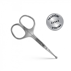 Nail scissors with protective tip  – straight