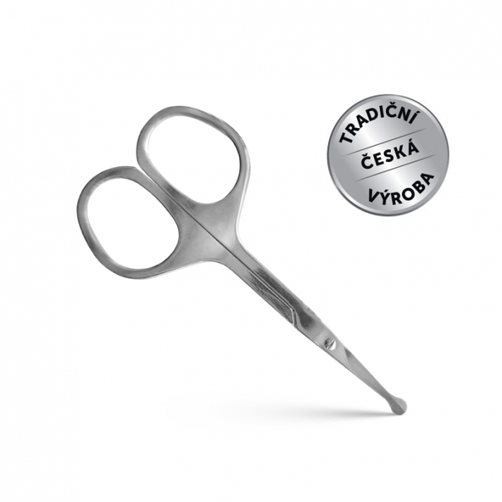 Nail scissors with protective tip  – straight