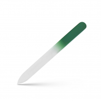 Glass nail file – green 12,5 cm