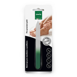 Glass nail file – green 12,5 cm