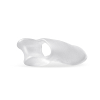 Gel spreader with thumb protector 