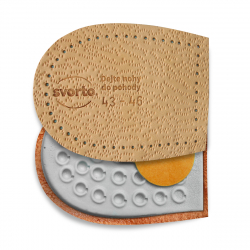 Latex heel pads 