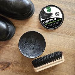 Polish for military shoes 250g black