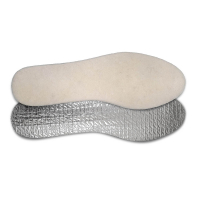 Wool + aluminium foil insoles winter