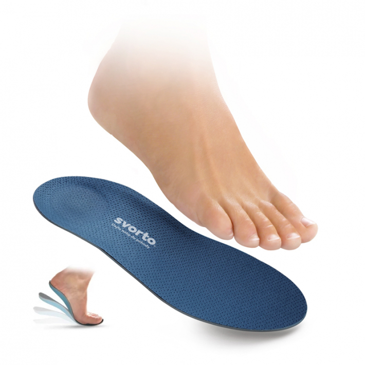 Insoles for lengthwise arch