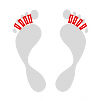  intertoe pad – the comb