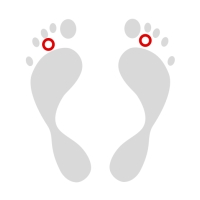 Self-adhesive gel ring