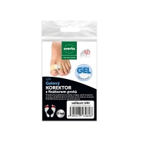 Gel Toe Corrector with Fixation Strap