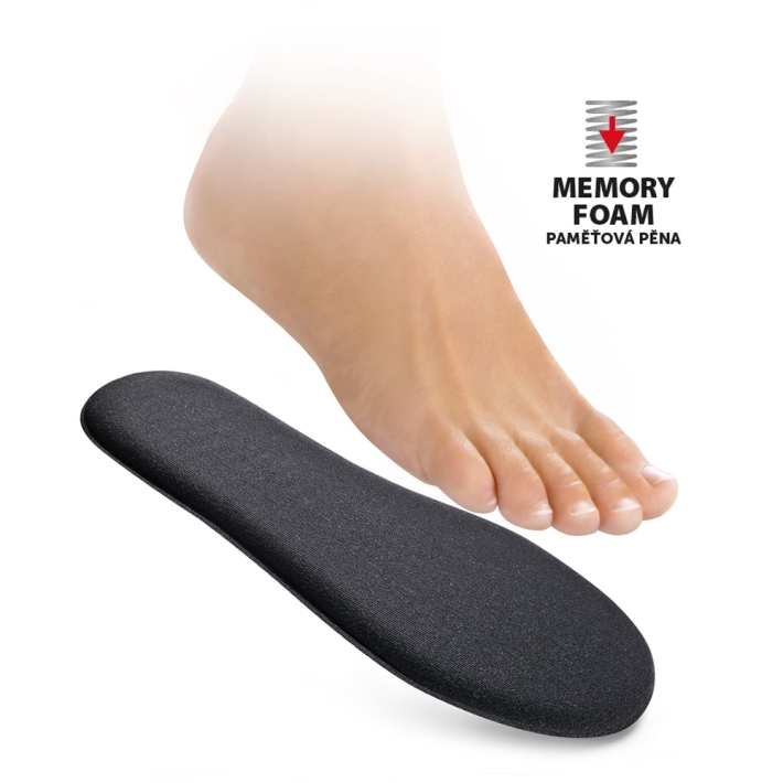Memory foam insoles