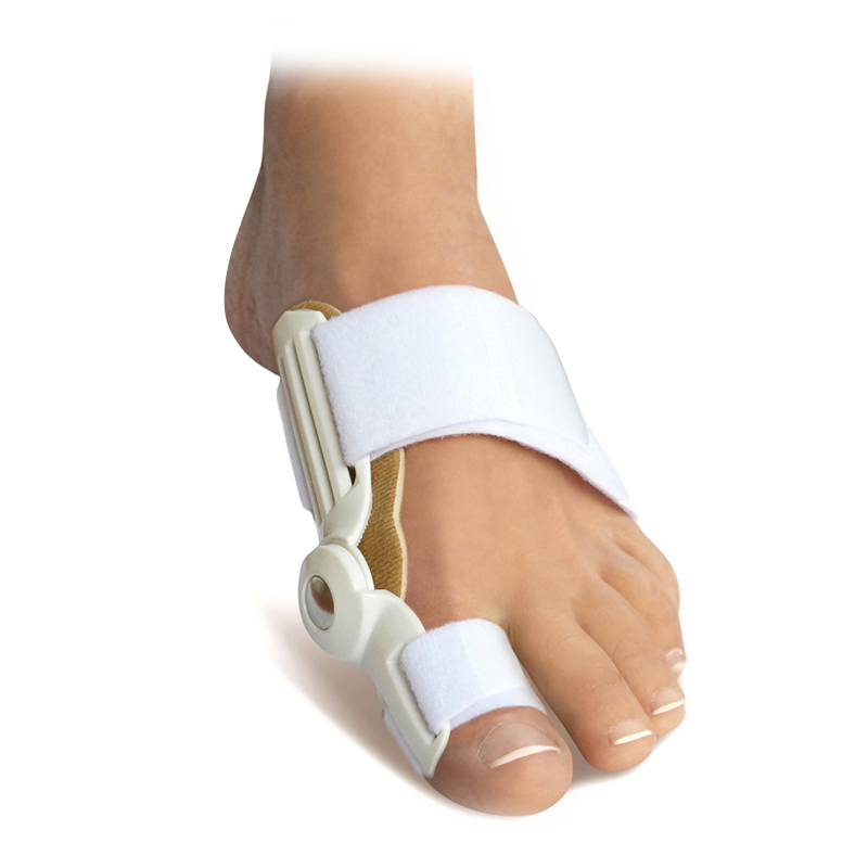 Snack threat dual Hallux valgus bandage with joint